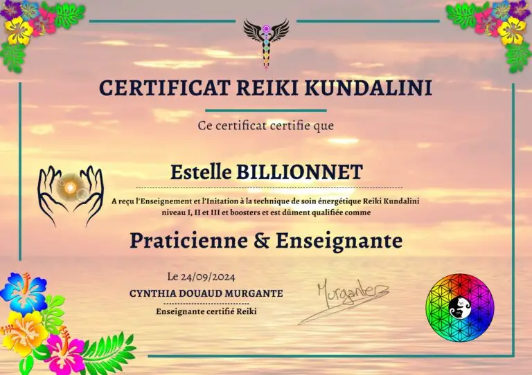 un certificat d'aptitude