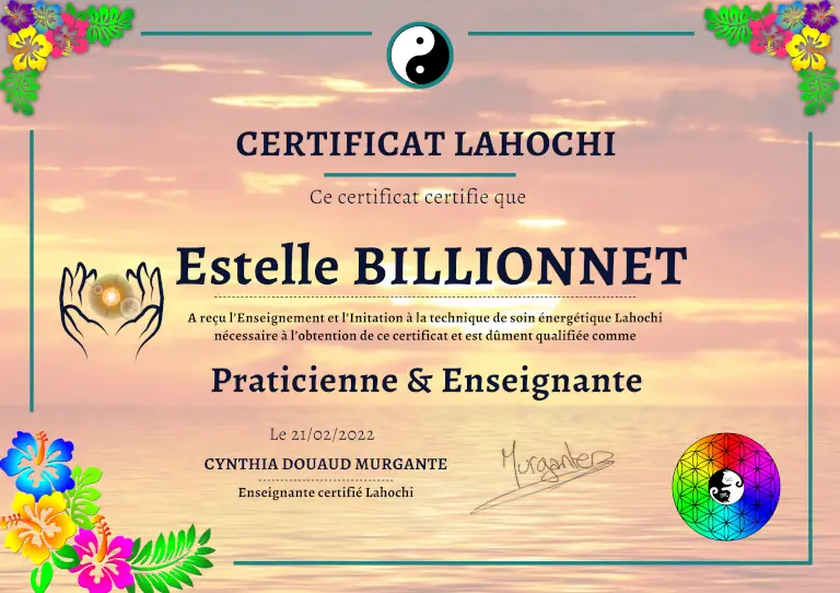un certificat d'aptitude